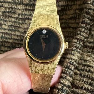 Seiko Quartz Single Diamond